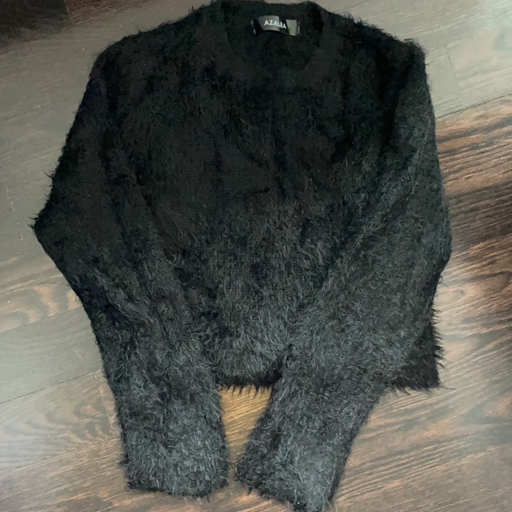 Black sweater
